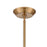 Atlas Lighting Starburst 48'' Wide 29Lt Chandelier, Satin Brass
