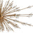 Atlas Lighting Starburst 72'' Wide 31Lt Chandelier, Satin Brass