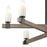 Atlas Lighting Stone Manor 27'' Wide 6Lt Chandelier, Matte Black