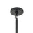 Atlas Lighting Stone Manor 27'' Wide 6Lt Chandelier, Matte Black