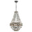Atlas Lighting Summerton 18'' Wide 4Lt Chandelier, Washed Gray