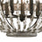 Atlas Lighting Summerton 24'' Wide 5Lt Chandelier, Washed Gray