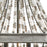 Atlas Lighting Summerton 24'' Wide 5Lt Chandelier, Washed Gray