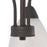 Atlas Lighting Tia 17.75''W 3Lt Chandelier, Painted Bronze/White