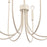Atlas Lighting Ulla 28'' Wide 8Lt Chandelier, Antique White