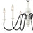 Atlas Lighting Val de Loire 28'' Wide 6Lt Chandelier, White