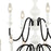 Atlas Lighting Val de Loire 36'' Wide 12Lt Chandelier, White