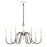 Atlas Lighting Val de Loire 36'' Wide 8Lt Chandelier, White