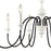 Atlas Lighting Val de Loire 36'' Wide 8Lt Chandelier, White
