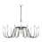Atlas Lighting Val de Loire 48'' Wide 12Lt Chandelier, White