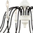 Atlas Lighting Val de Loire 48'' Wide 12Lt Chandelier, White