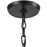 Atlas Lighting Weaverton 19'' Wide 3Lt Chandelier, Bronze/Natural