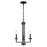 Atlas Lighting West End 15'' Wide 3Lt Chandelier, Oil Rubbed Bronze