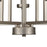 Atlas Lighting West End 20'' Wide 5Lt Chandelier, Brushed Nickel
