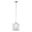 Atlas Lighting Whitmore 7.25''W 2Lt Pendant, Brushed Nickel/Clear