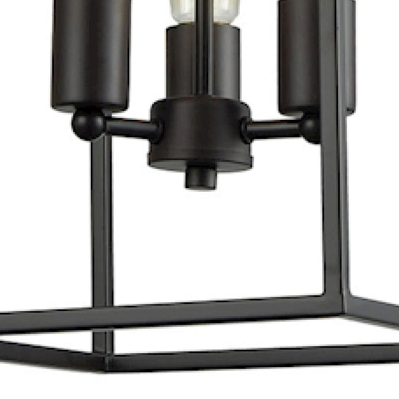Atlas Lighting Williamsport 10in 3-Light Chandelier | Transitional Oil Rubbed Bronze | Dining Room & Kitchen Island | Model CL11395-BZ
