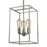 Atlas Lighting Williamsport 10''W 3Lt Chandelier, Brushed Nickel
