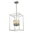 Atlas Lighting Williamsport 14''W 6Lt Chandelier, Brushed Nickel