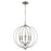 Atlas Lighting Williamsport 19''W 5Lt Chandelier, Brushed Nickel