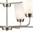 Atlas Lighting Winslow 30''W 9Lt Chandelier, Brushed Nickel/White