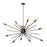 Atlas Lighting Xenia 54'' Wide 14Lt Chandelier, Oil Rubbed Bronze
