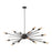 Atlas Lighting Xenia 54'' Wide 14Lt Chandelier, Oil Rubbed Bronze