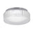 Atlas Lighting Bark 7''W Integrated LED Flush Mount, Nickel/White