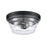 Atlas Lighting Boyer 14'' Wide 2Lt Flush Mount, Matte Black/Clear