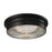 Atlas Lighting Chadwick 15'' Wide 3Lt Flush Mount, Oiled Bronze