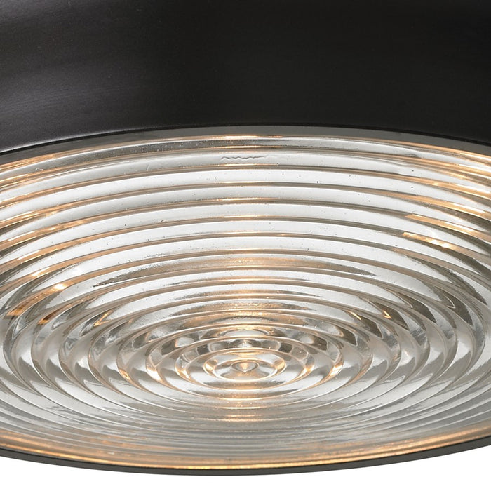 Atlas Lighting Chadwick 15'' Wide 3Lt Flush Mount, Oiled Bronze