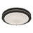 Atlas Lighting Clarion 15'' Wide 1Lt Flush Mount, Bronze/White