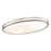 Atlas Lighting Clarion 32.5'' Wide 6Lt Flush Mount, Nickel/White