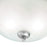 Atlas Lighting Harmony 14'' Wide 2Lt Flush Mount, Silver/White
