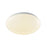 Atlas Lighting Kalona 10''W LED Flush Mount, White/White Acrylic