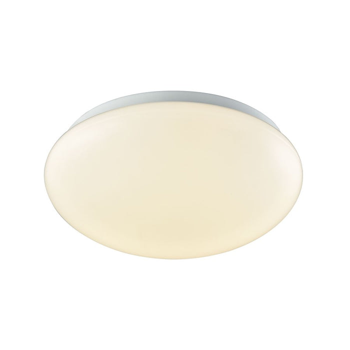 Atlas Lighting Kalona 10''W LED Flush Mount, White/White Acrylic