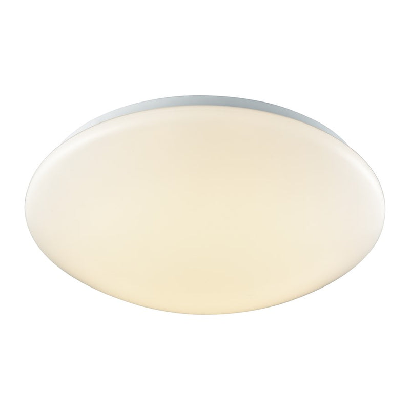 Atlas Lighting Kalona 15'' Wide 1Lt Flush Mount, White