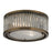 Atlas Lighting Linden Manor 12'' Wide 2Lt Flush Mount, Brass/Clear
