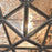 Atlas Lighting Moravian Star 11''W 1Lt Flush Mount, Bronze/Mercury