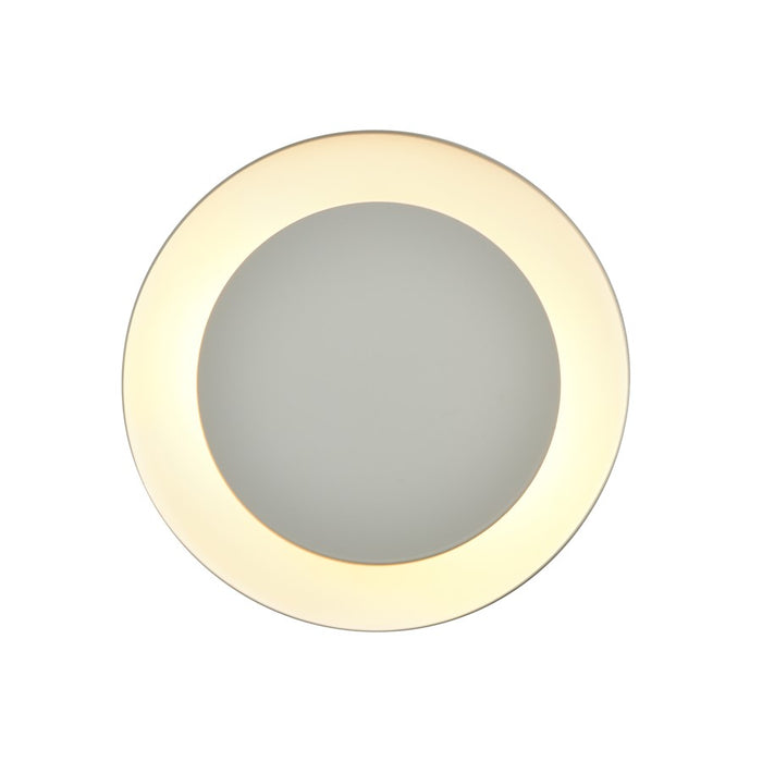Atlas Lighting Pelham 10'' Wide 2Lt Flush Mount, Black/White