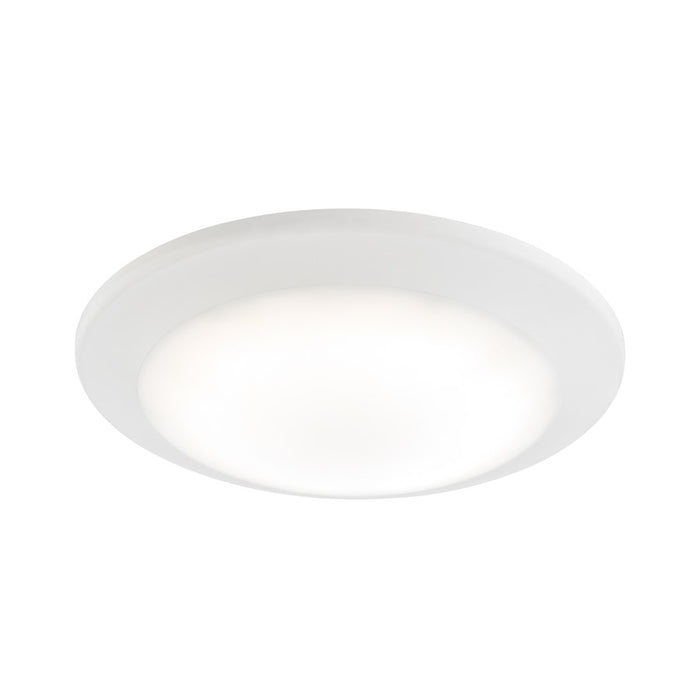 Atlas Lighting Plandome 1Lt Integrated LED Flush Mount, White