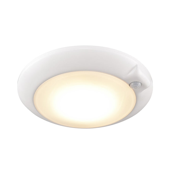 Atlas Lighting Plandome 6'' Wide Integrated LED Flush Mount, White