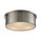 Atlas Lighting Simpson 14'' Wide 3Lt Flush Mount, Brushed Nickel