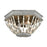 Atlas Lighting Summerton 18'' Wide 3Lt Flush Mount, Washed Gray