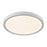 Atlas Lighting Titan 13'' Wide LED Round Flush Mount, White