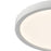 Atlas Lighting Titan 13'' Wide LED Round Flush Mount, White