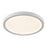 Atlas Lighting Titan 15'' Wide LED Round Flush Mount, White