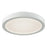 Atlas Lighting Titan 8'' Wide Integrated LED Flush Mount, White
