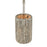 Atlas Lighting Abaca 5.25'' Wide 1Lt Mini Pendant, Nickel/Gray