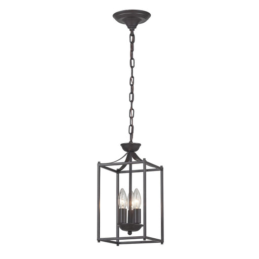 Atlas Lighting Arthur 7'' Wide 3Lt Mini Pendant, Aged Bronze