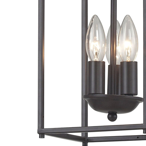 Atlas Lighting Arthur 7'' Wide 3Lt Mini Pendant, Aged Bronze